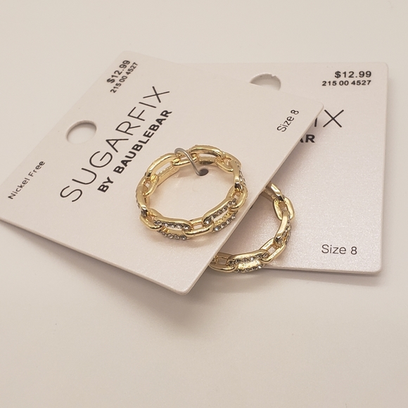 Sugarfix by BaubleBar Earrings & Ring Jewelry Lot - Picture 7 of 14